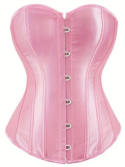 Strapless Corset Bustier Tummy Control Lace Up Slimmer Body Shaper Women's Linge