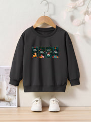 Christmas Manga Sweatshirt for Kids