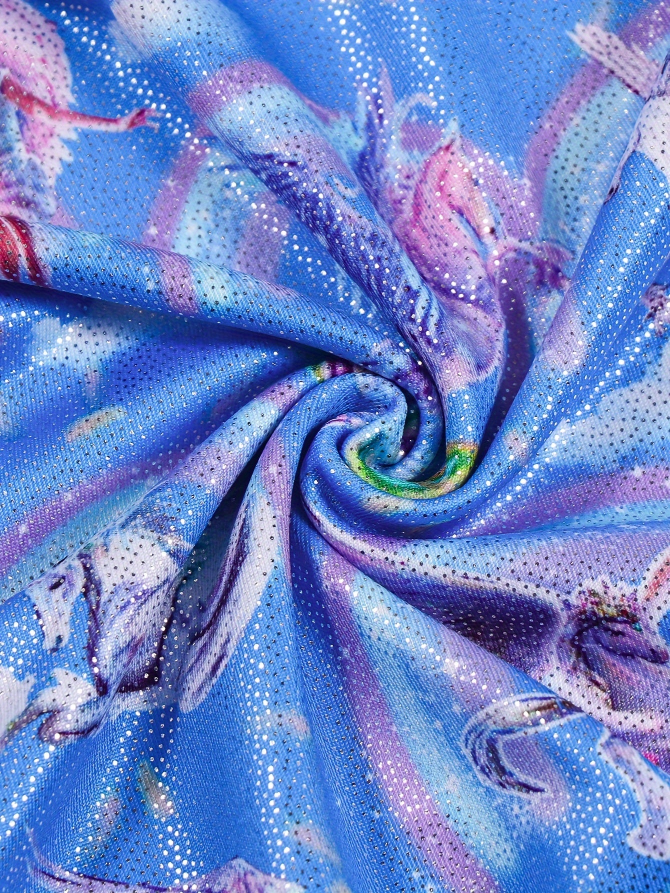 Girls Unicorn & Rainbow Gymnastics Jumpsuit Dance Suit