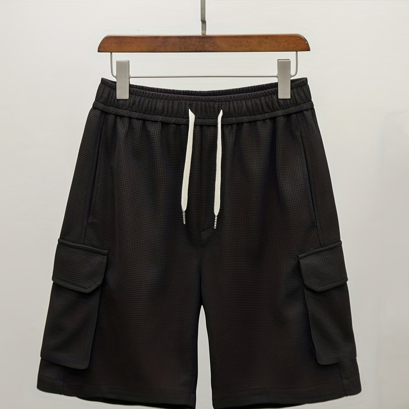 Men's Lightweight Cargo Shorts Drawstring Waist