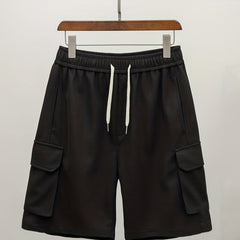 Men's Lightweight Cargo Shorts Drawstring Waist