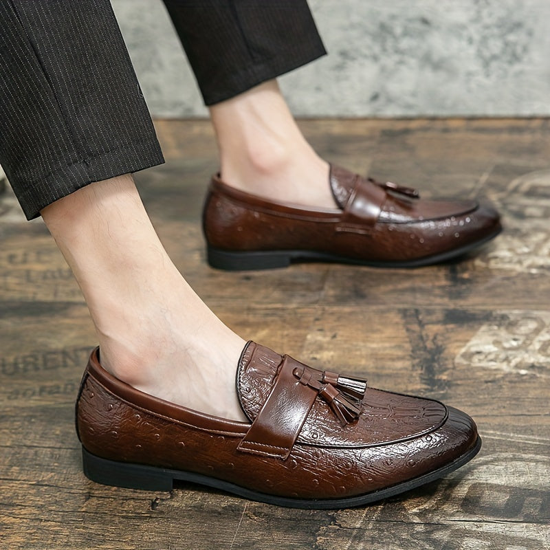 Men's Slip On Loafers Casual Walking Shoes Business Formal