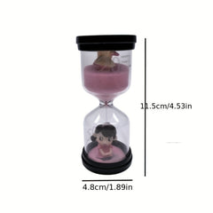 2pcs Couple Hourglass Timer Ornament Creative Gift Craft Home Hourglass