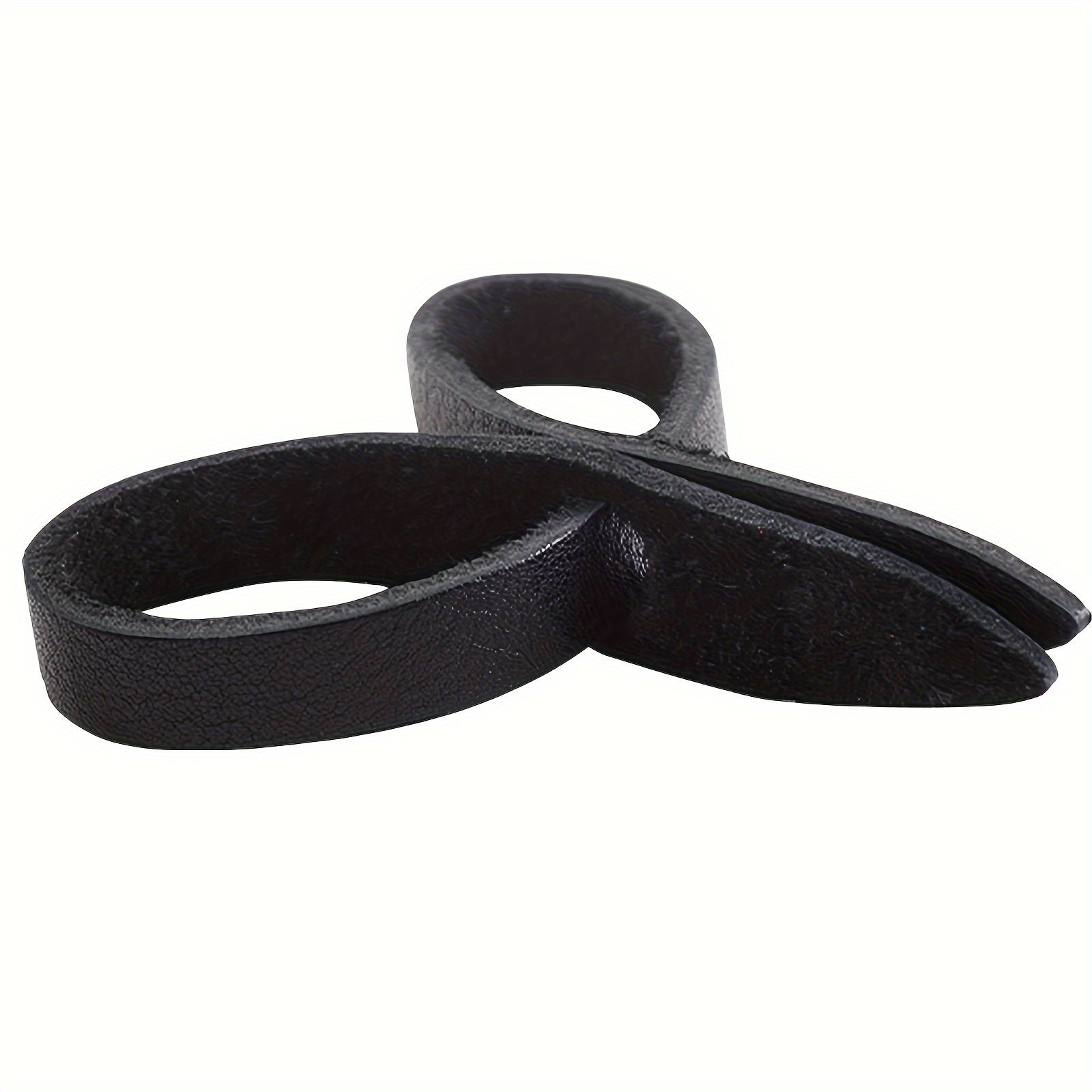 Archery Finger Tabs Leather Thumb Ring Adjustable