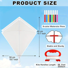 DIY Kite Making Kit Decorating Coloring Kite Party Pack