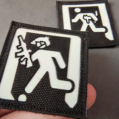 Escape Series Luminous Patch Morale Patches for Caps Uniforms Vests