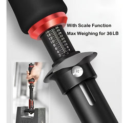 Fish Lip Gripper With Scale 36kg Max Weight Anti-corrosion Saltwater Fishing