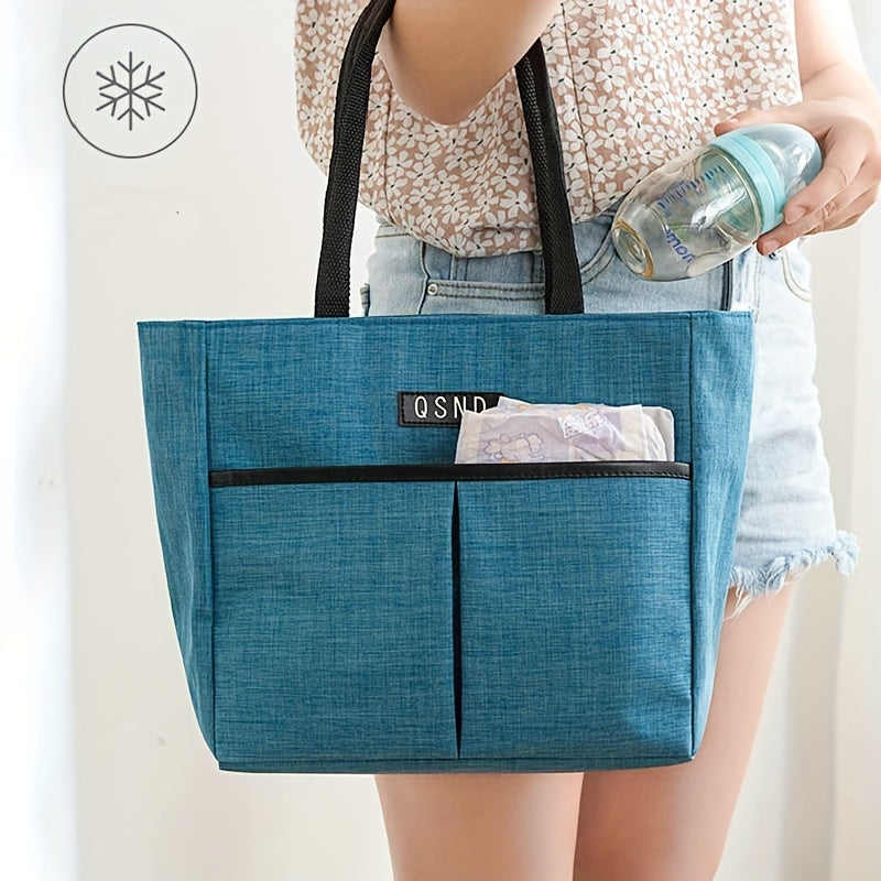 Waterproof Insulated Lunch Bag Portable Thermal Picnic Pouch