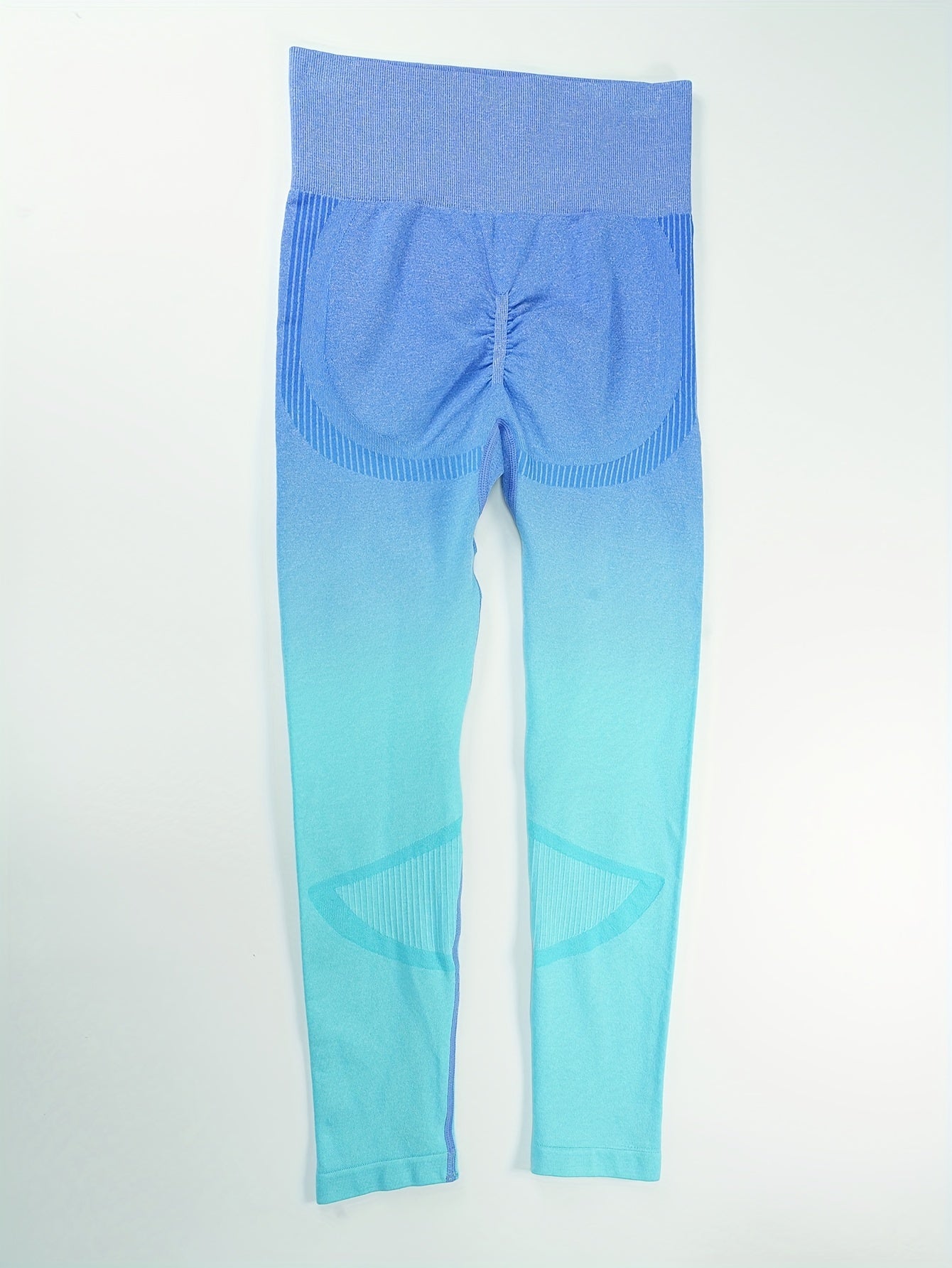 Gradient High Waist Yoga Pants Butt Lifting Activewear