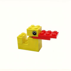 Farm Animal MOC Duck 6pcs Building Blocks DIY Toy