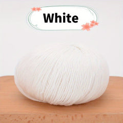 Pure Cotton Yarn For Knitting And Crochet 50g