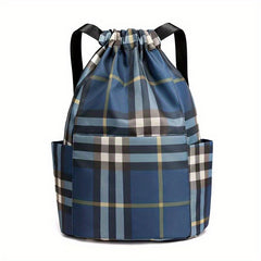 Water Resistant Drawstring Backpack for Sports and Gym