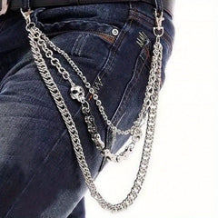 Skull Chains Decorative Pant Chain Hip Hop Rock Chain