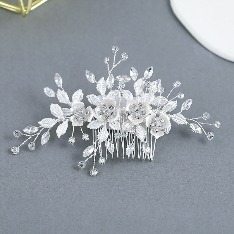 Faux Pearl Rhinestone Bridal Hair Accessories