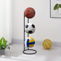 Ball Storage Rack Basketball Display Stand Portable Outdoor Ball Stand Holder