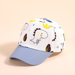 Dinosaur Print Baby Baseball Cap Sun Protection Hat