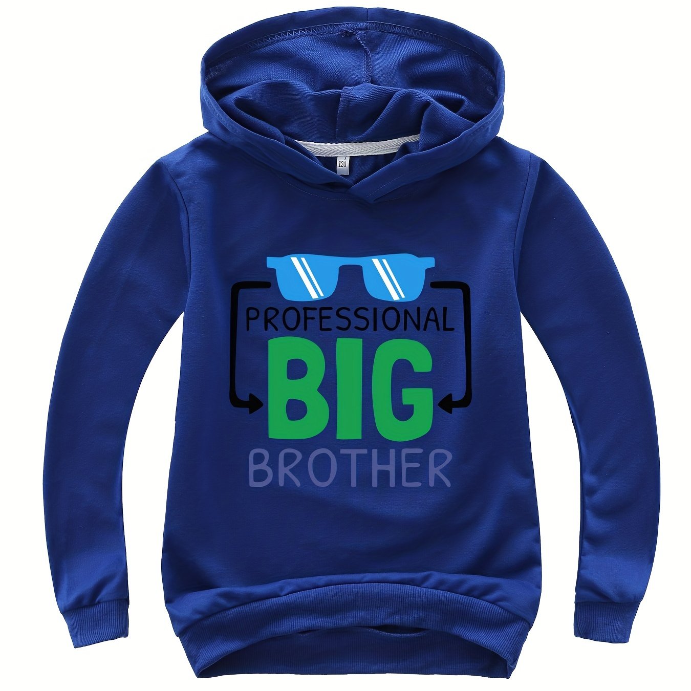 PRO BIG BROTHER Boys Hooded Sweatshirt Spring Fall Kids Clothing