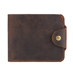 Men's Leather Money Clip Wallet Card Holder Coin Purse