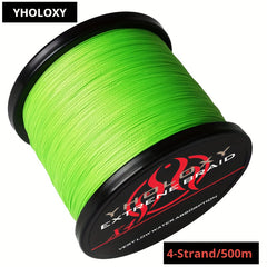 500m 547yds 4 Strand Braided PE Fishing Line 6 100lb 2 72 45 36kg