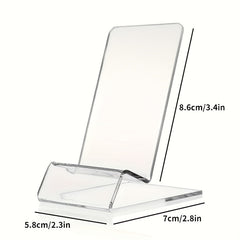 2pcs Acrylic Desktop Brackets, Transparent