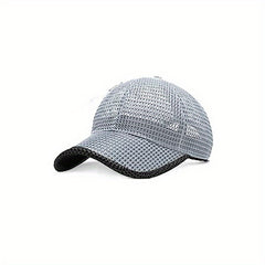 Breathable Mesh Sun Protection Baseball Cap for Outdoor Activities