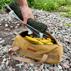 Portable Camping Nail Organizer & Hammer Storage Bag