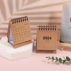 Small Desk Calendar Portable Monthly Planner Student Countdown Memo