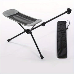 Portable Camping Chair with Footrest and Reclining Swing Feature