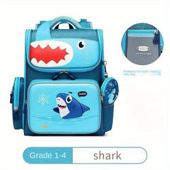Kids 3D Cartoon Backpack Spine Protection Waterproof Backpack