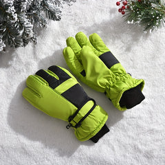 Winter Ski Gloves Warm Windproof Outdoor Sports Gloves Waterproof