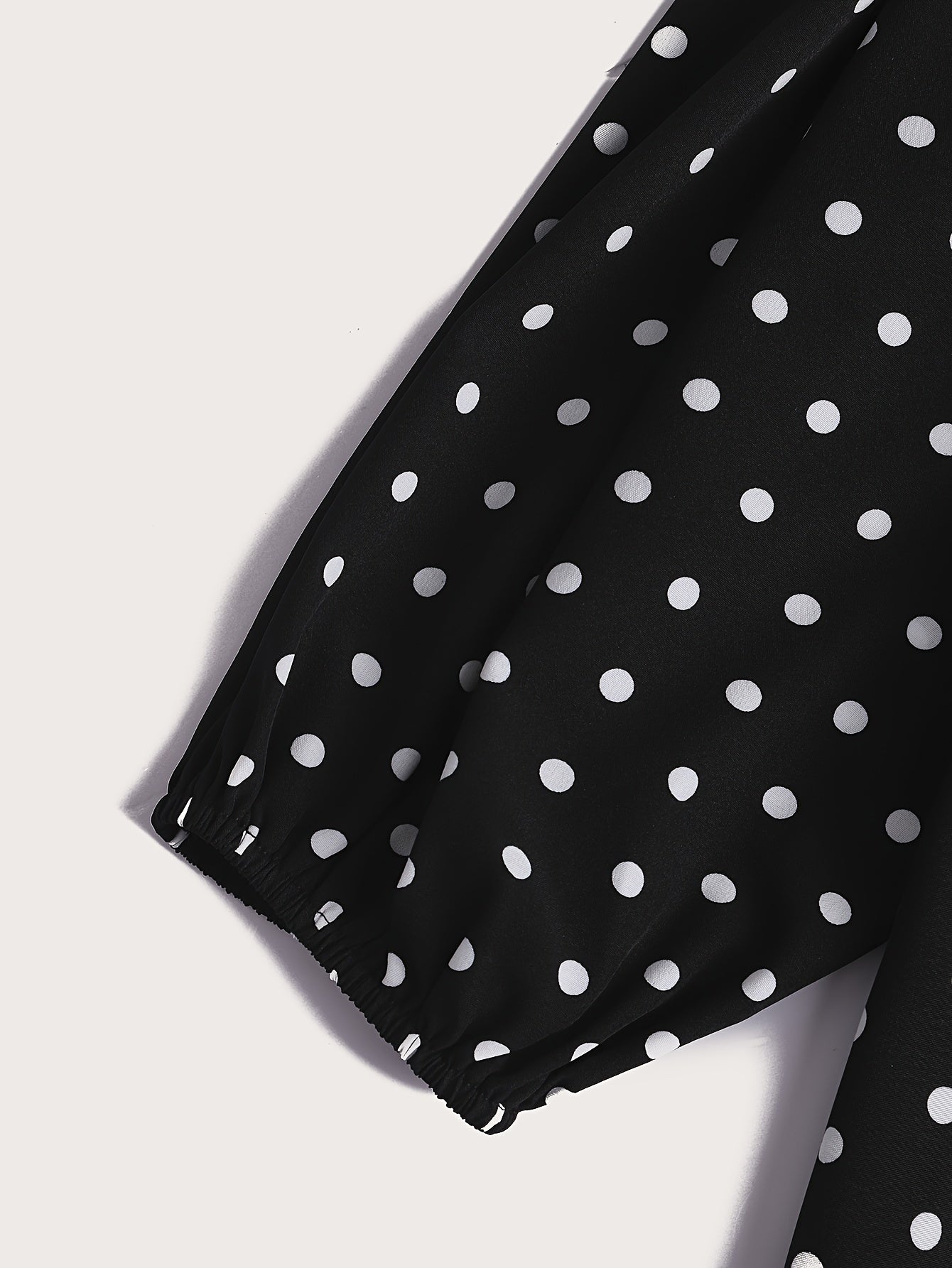 Polka Dot One Shoulder Top & Pants Set