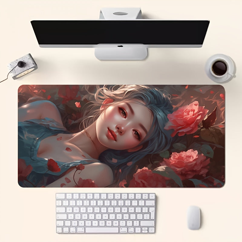 Anime Cartoon Pattern Waterproof Desk Mat