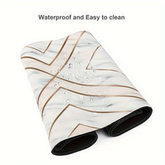 Large Gaming Mouse Pad Desk Pad Non Slip Base Stitched Edge