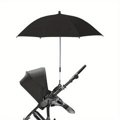 Baby Stroller Umbrella 360 Degree Adjustable UV Protection SunShade