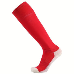Adult Cotton Knee Soccer Socks, Breathable Non-slip Sports Socks