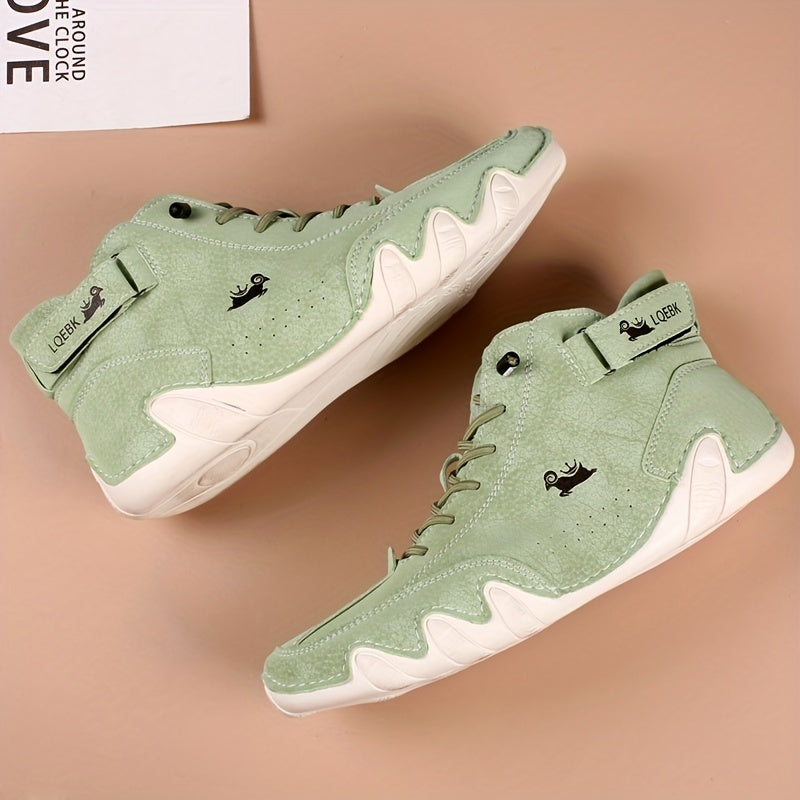 Men's Lace Up Ankle Boots Comfortable Casual Walking Boots