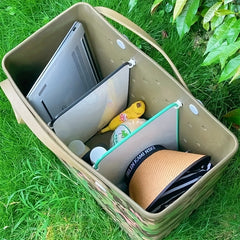 Beach Bag Divider Tray Reusable Plastic Divider for Travel Tote Handbag