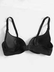 Smooth Glossy Bras Comfort T-shirt Intimates Women's Lingerie