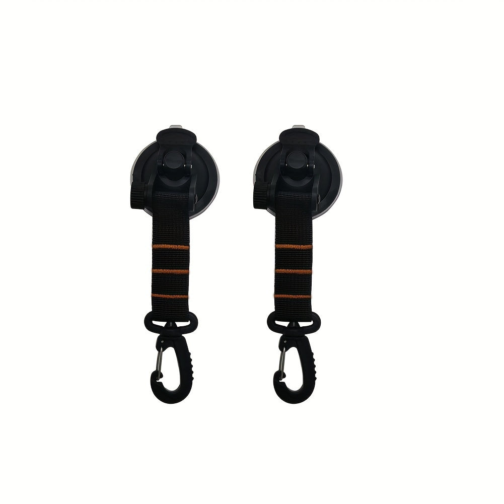 2pcs Tent Suction Cup Anchor Securing Hooks Outdoor Tie Down Camping Tarps