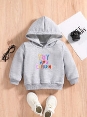 Baby Boys Hoodie Letter Graphic Pullover