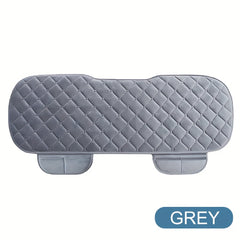 Plush Car Back Seat Cover Rear Protector Mat Auto Chair Cushion