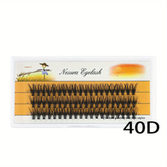 Natural Curling Individual Cluster Eyelash Extensions for Personal Use