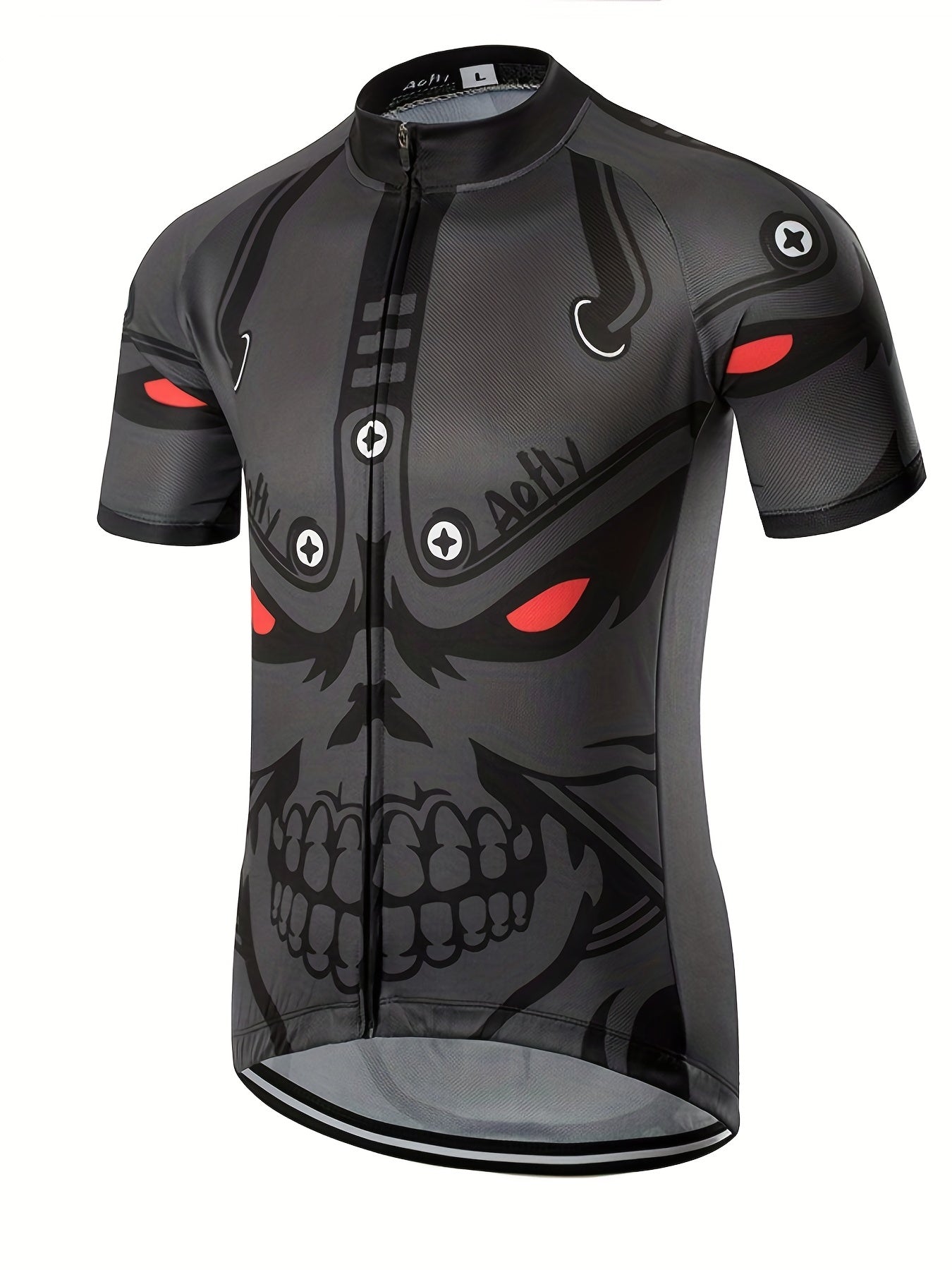 Men's Quick Dry Cycling Jersey with Rear Pocket
