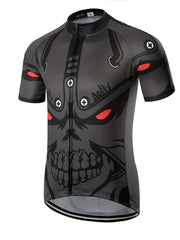 Men's Quick Dry Cycling Jersey with Rear Pocket