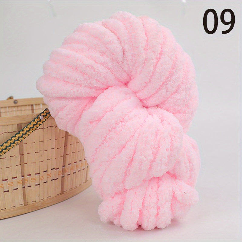 Chenille Yarn Soft Arm Knitted Crochet Giant Blanket DIY Home Decor