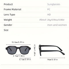 Y2K Square Gradient Sunglasses UV400