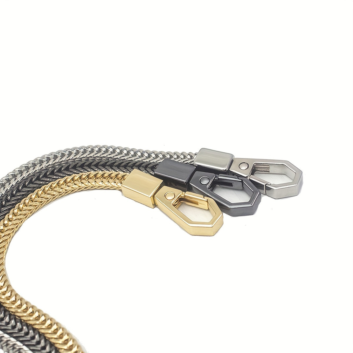 Metal Chain Strap for Bag Durable Reusable Shoulder Replacement Lightweight