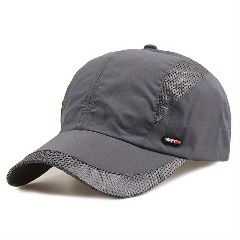 Quick Drying Mesh Baseball Cap Outdoor Sunshade Hat