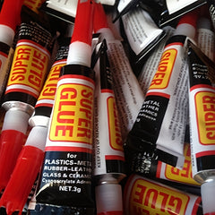 10pcs Glue Instant Glue Metal Plastic Ceramic Nail Glue