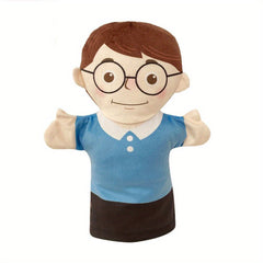 Parent Child Hand Puppet Cognition Plush Gloves